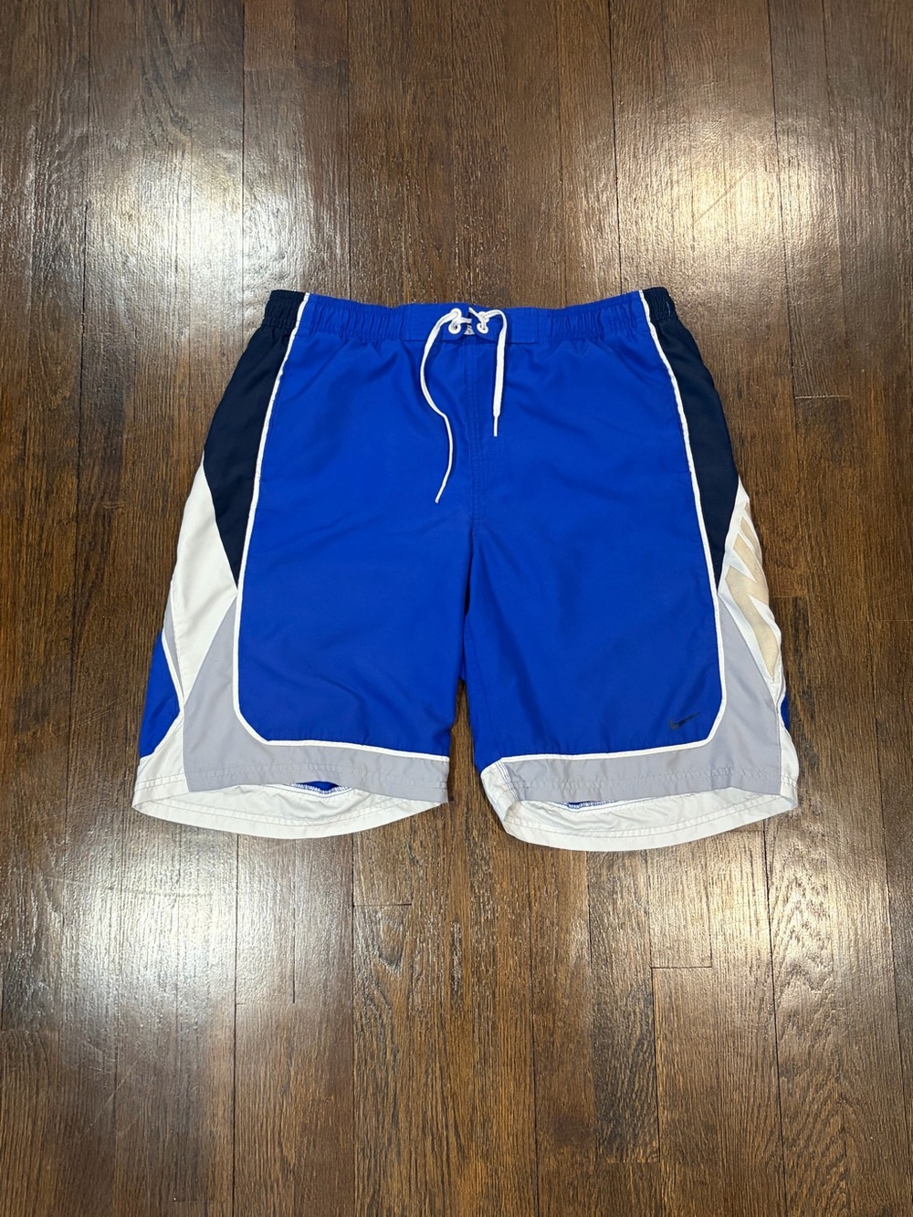 Nike Vintage Blue Swim Shorts